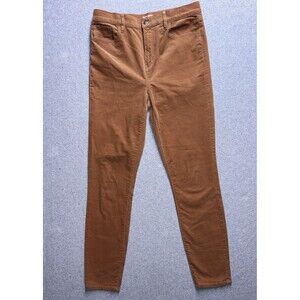LOFT Made and Loved High Waist Skinny Corduroy Pants Women’s Size 10 (W30)